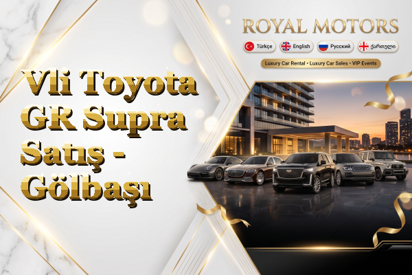 Vli Toyota GR Supra Satış - Gölbaşı