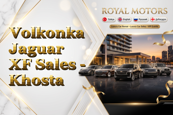 Volkonka Jaguar XF Sales - Khosta