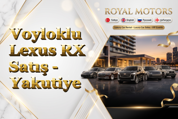 Voyloklu Lexus RX Satış - Yakutiye
