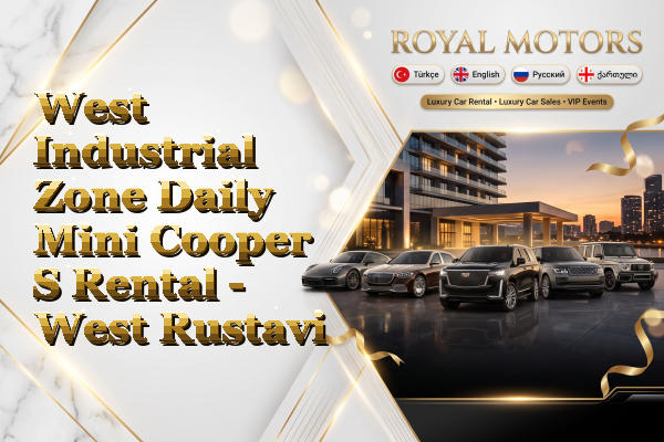 West Industrial Zone Daily Mini Cooper S Rental - West Rustavi