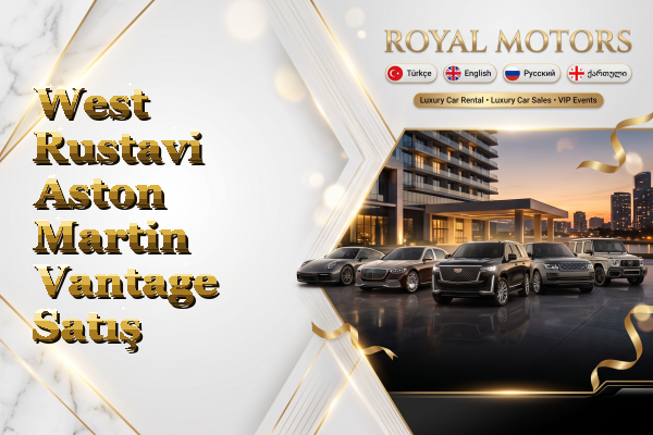 West Rustavi Aston Martin Vantage Satış