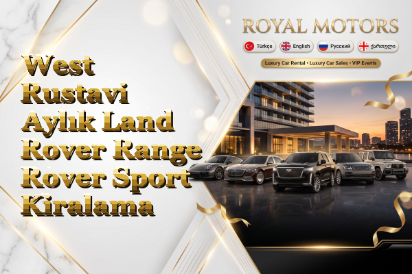 West Rustavi Aylık Land Rover Range Rover Sport Kiralama