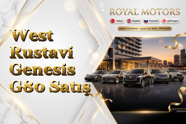 West Rustavi Genesis G80 Satış