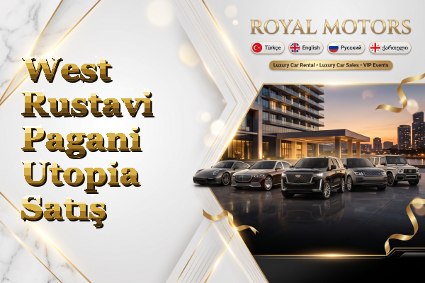 West Rustavi Pagani Utopia Satış