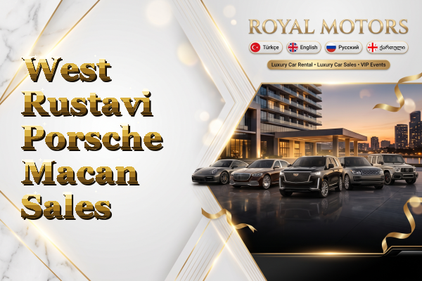 West Rustavi Porsche Macan Sales