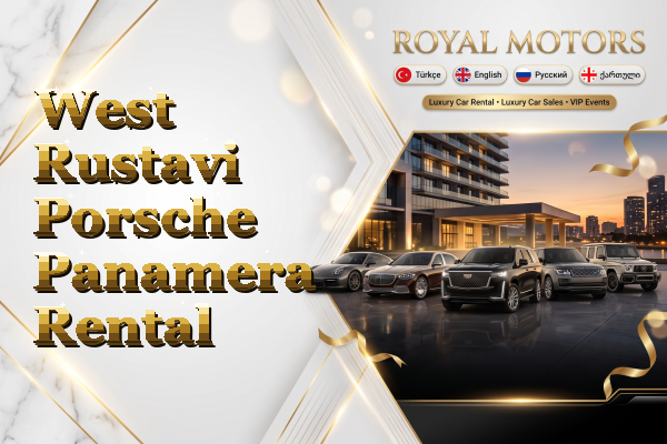 West Rustavi Porsche Panamera Rental