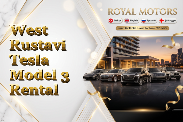 West Rustavi Tesla Model 3 Rental