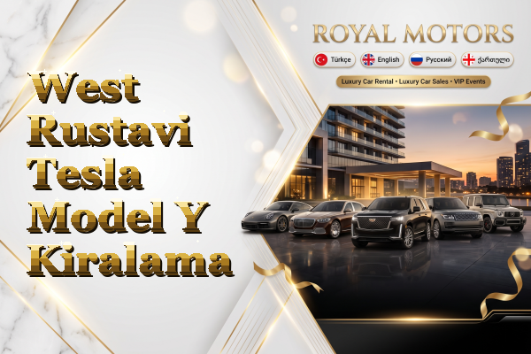 West Rustavi Tesla Model Y Kiralama