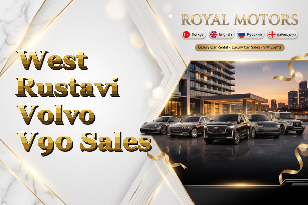 West Rustavi Volvo V90 Sales
