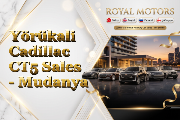 Yörükali Cadillac CT5 Sales - Mudanya