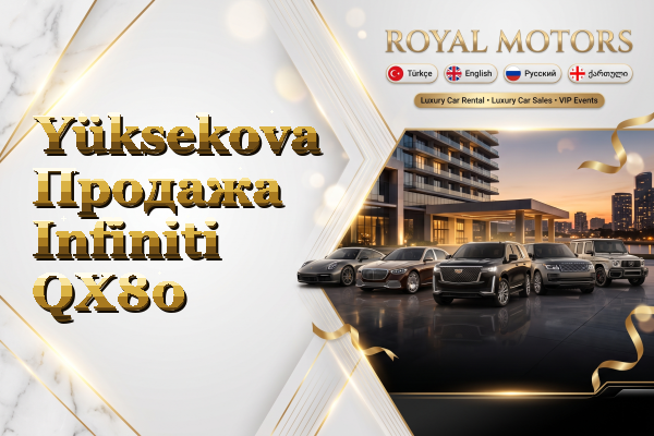 Yüksekova Продажа Infiniti QX80