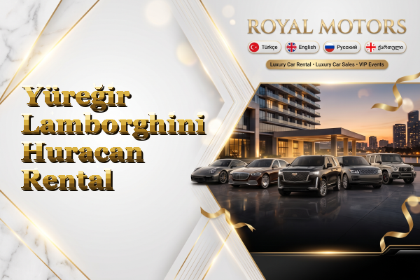 Yüreğir Lamborghini Huracan Rental