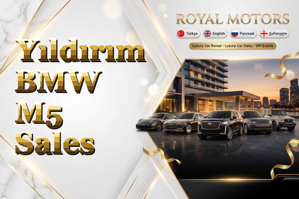 Yıldırım BMW M5 Sales
