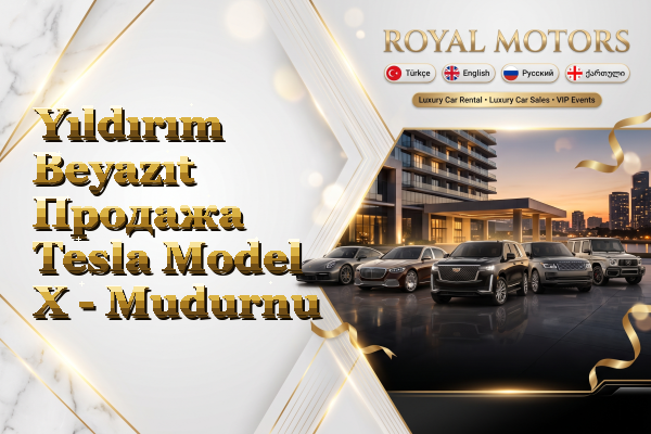 Yıldırım Beyazıt Продажа Tesla Model X - Mudurnu