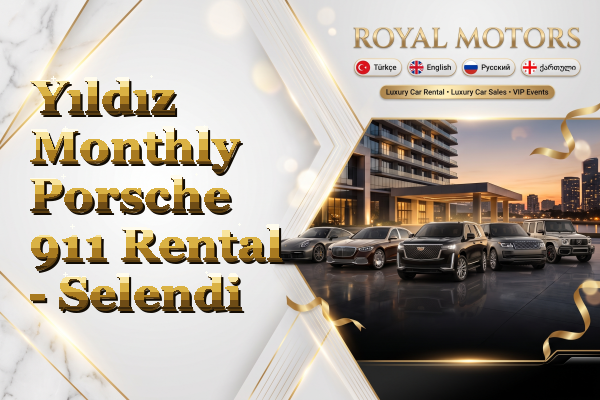 Yıldız Monthly Porsche 911 Rental - Selendi