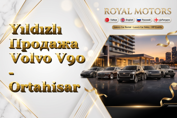 Yıldızlı Продажа Volvo V90 - Ortahisar