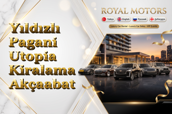 Yıldızlı Pagani Utopia Kiralama - Akçaabat