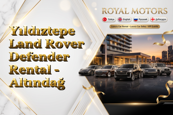 Yıldıztepe Land Rover Defender Rental - Altındağ