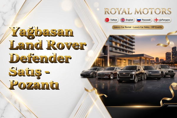 Yağbasan Land Rover Defender Satış - Pozantı