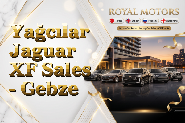 Yağcılar Jaguar XF Sales - Gebze