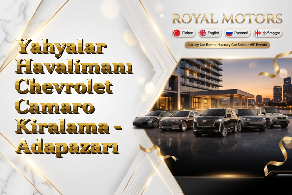 Yahyalar Havalimanı Chevrolet Camaro Kiralama - Adapazarı