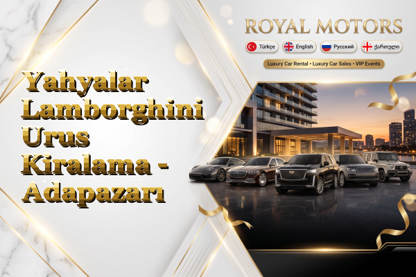 Yahyalar Lamborghini Urus Kiralama - Adapazarı