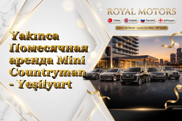 Yakınca Помесячная аренда Mini Countryman - Yeşilyurt