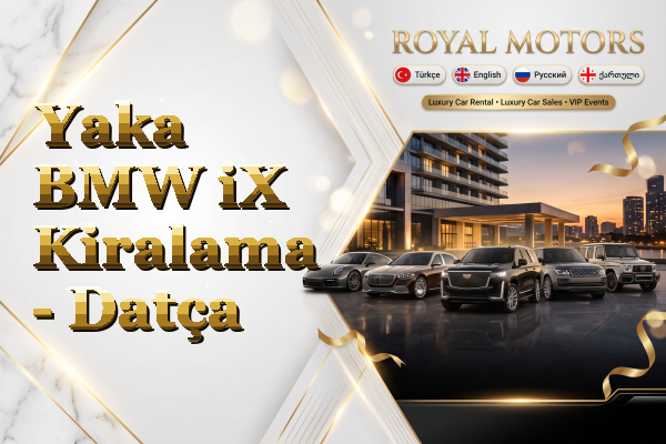 Yaka BMW iX Kiralama - Datça