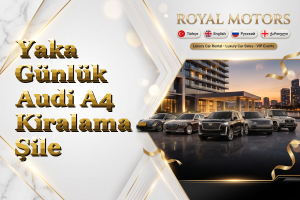 Yaka Günlük Audi A4 Kiralama - Şile