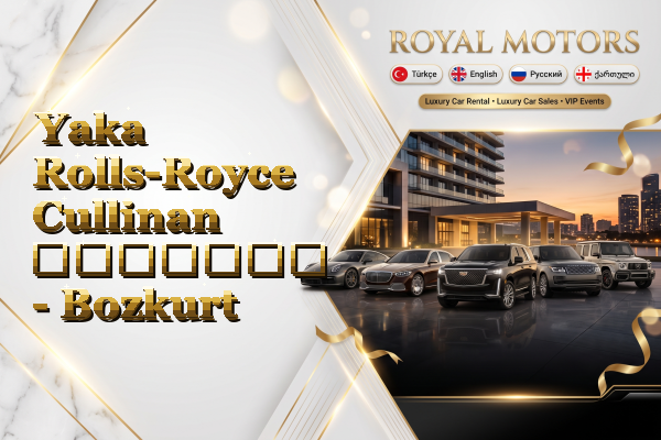 Yaka Rolls-Royce Cullinan გაყიდვა - Bozkurt