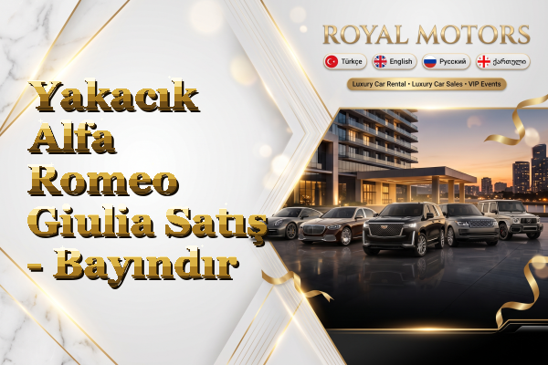 Yakacık Alfa Romeo Giulia Satış - Bayındır
