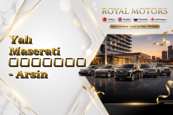 Yalı Maserati გაყიდვა - Arsin