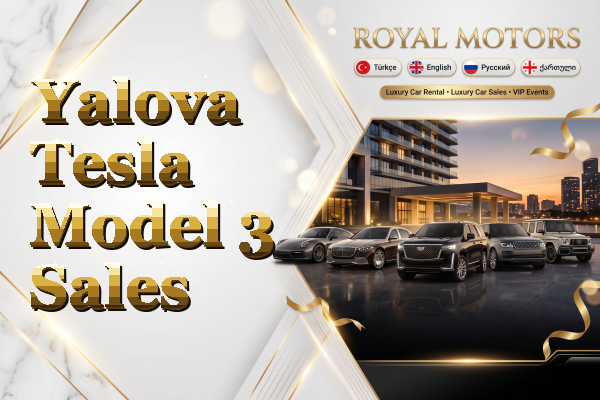 Yalova Tesla Model 3 Sales