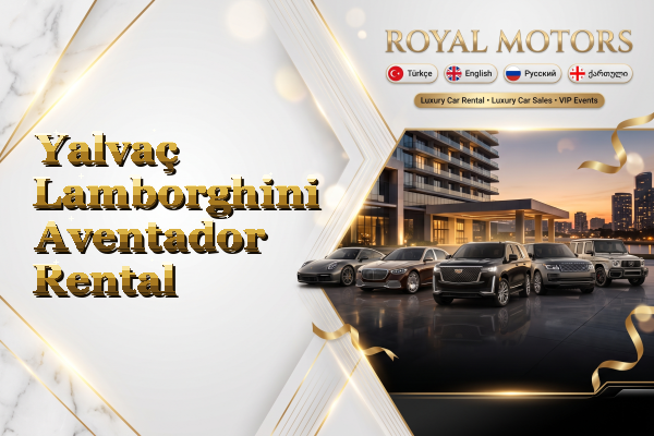 Yalvaç Lamborghini Aventador Rental