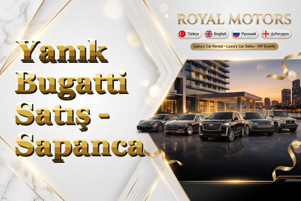 Yanık Bugatti Satış - Sapanca