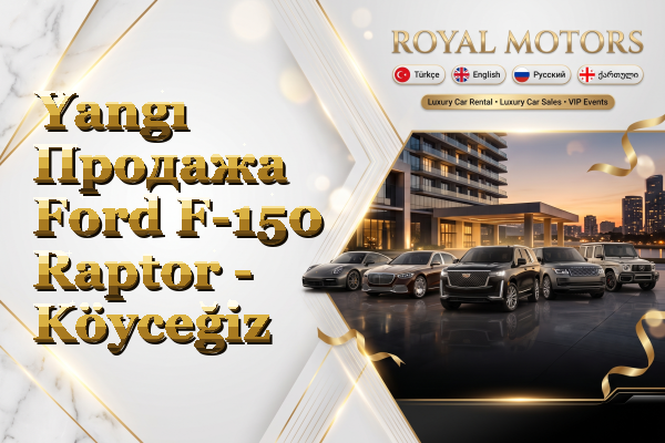 Yangı Продажа Ford F-150 Raptor - Köyceğiz