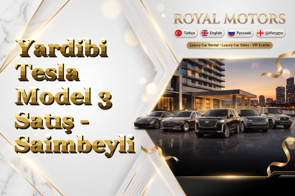 Yardibi Tesla Model 3 Satış - Saimbeyli