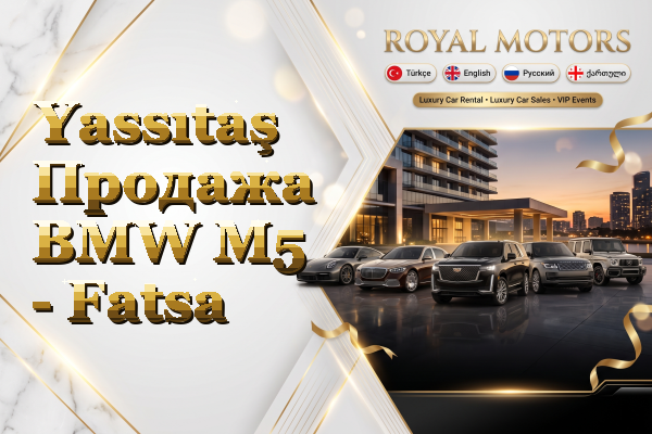 Yassıtaş Продажа BMW M5 - Fatsa