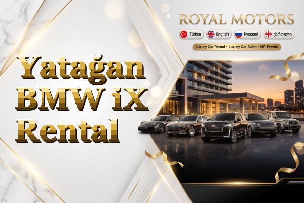 Yatağan BMW iX Rental