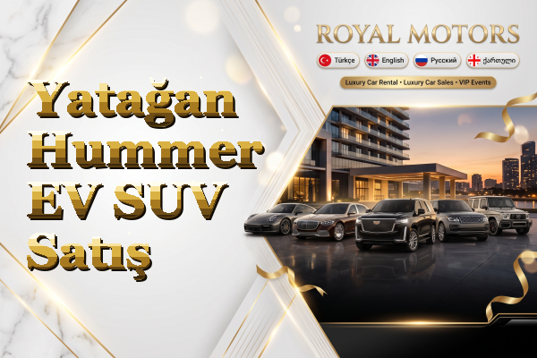 Yatağan Hummer EV SUV Satış