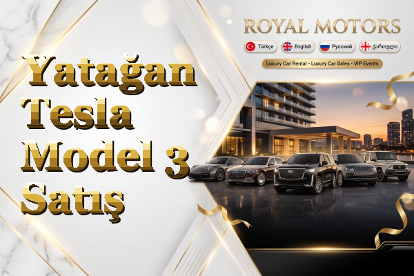 Yatağan Tesla Model 3 Satış