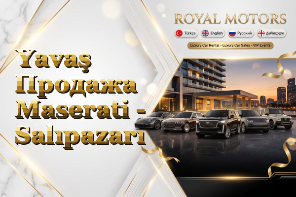 Yavaş Продажа Maserati - Salıpazarı