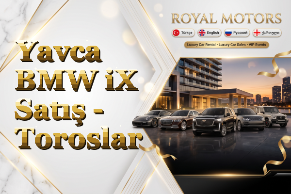 Yavca BMW iX Satış - Toroslar