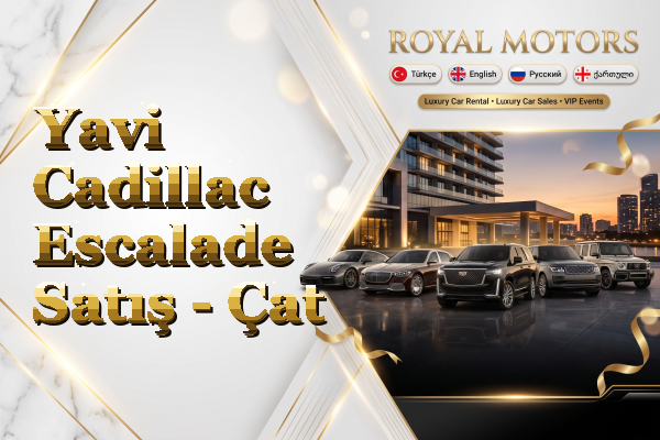Yavi Cadillac Escalade Satış - Çat