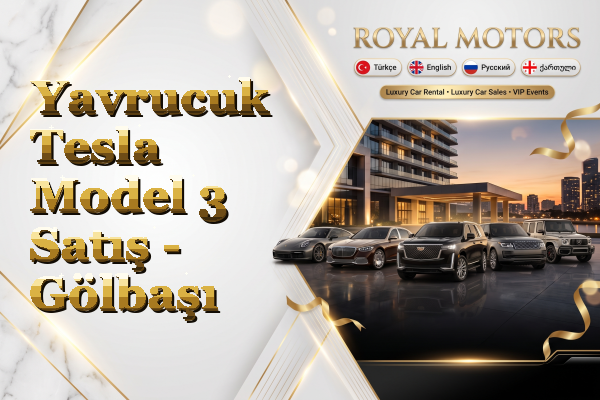 Yavrucuk Tesla Model 3 Satış - Gölbaşı