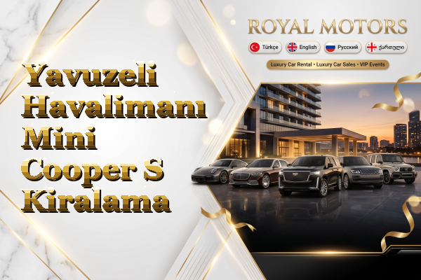 Yavuzeli Havalimanı Mini Cooper S Kiralama
