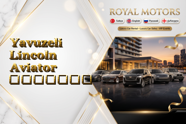 Yavuzeli Lincoln Aviator გაყიდვა