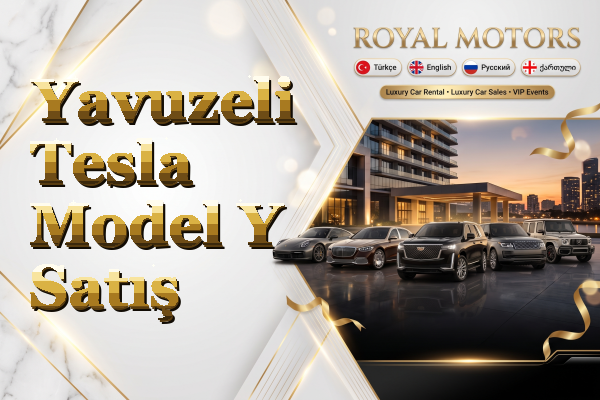 Yavuzeli Tesla Model Y Satış
