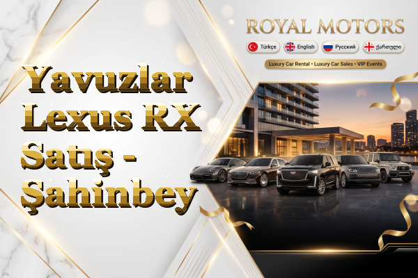 Yavuzlar Lexus RX Satış - Şahinbey