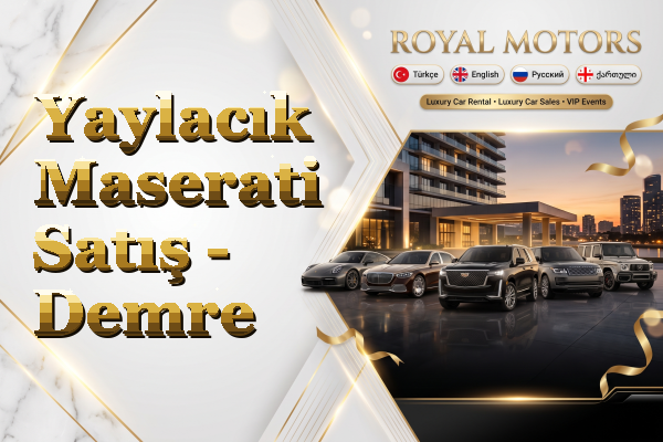 Yaylacık Maserati Satış - Demre